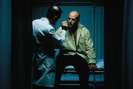 Bruce Willis in "Unbreakable"