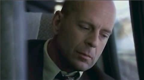 Bruce Willis in "Unbreakable"