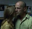 Bruce Willis and Robin Wright Penn in "Unbreakable"