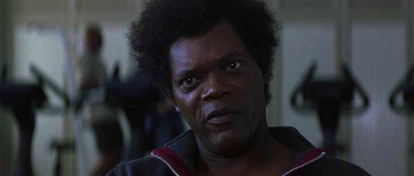 Samuel L. Jackson in Unbreakable